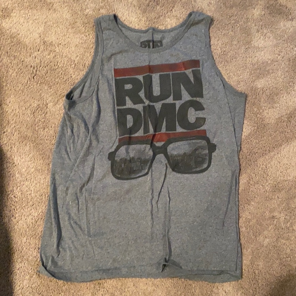 Worn Once RUN DMC Tank 2x